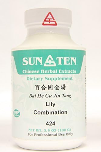 SUN TEN - LILY COMBINATION Bai He Gu Jin Tang Concentrated Granules 100g 424 by Baicao by SUN TEN Baicao