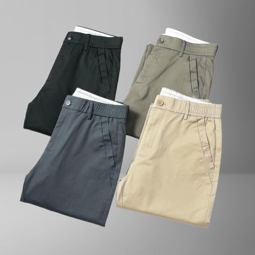 Pantalon coton homme coupe ample et style décontracté - 6