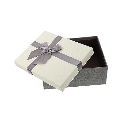 HOODANCOS ボックス 蝶結び付き 収納容器 フェスティバル ホルダー お祝い 化粧品 収納ケース スリッシュ プレゼント包装 硬質ボックス 香水 口紅 入れ 実用的