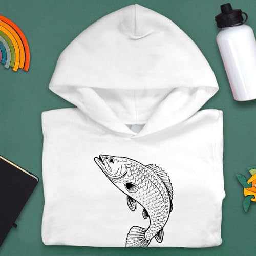 Azeeda 'Pike Fish' Children's Hoodie/Hooded Sweater (KO044818)3