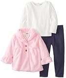 Peanut Buttons Baby Girls' 3 Piece Jacket Set