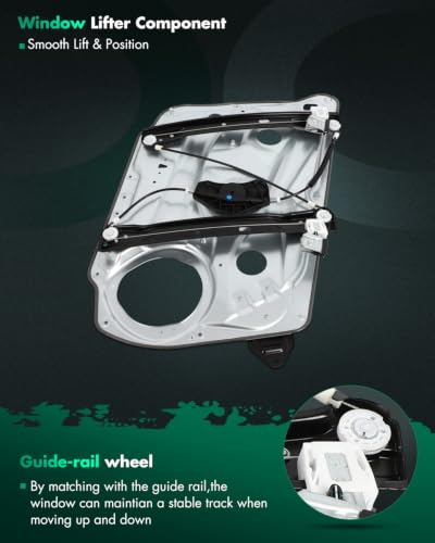Image of SCITOO Power Window Regulator w /o Motor for Mercedes-Benz C230 2008-2009