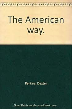 Paperback The American way. Book