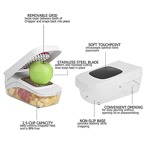 Mandolina manual para cortar frutas y verduras miniatura 7