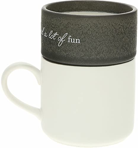 Pavilion - Best Aunt Ever - 4 Oz Candle & 10.8 Oz Mug Gray & Cream Neutral Stackable To: From: Tag Gift Set - Thumbnail 7