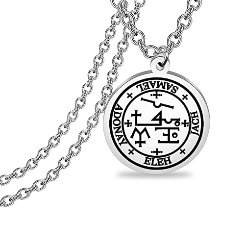Talisman de protection CENWA : collier amulette magique pour homme et femme