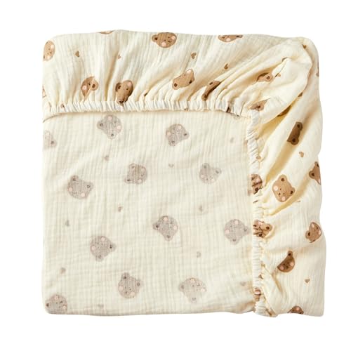 ZHENZQ Baby Bassinet Fitted Sheet Comfortable Pram Bedding Stuff Machine Washable Mattress Protective Sleeve 130x72x25cm