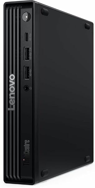 Lenovo ThinkCentre M70q Gen 6 13A40028US Desktop Computer - Intel Core Ultra 5 235T - vPro Technology - 16 GB - 256 GB SSD - Tiny - Black - Intel Q870 Chip - Windows 11 Pro - DDR5 SDRAM - English Keyb - 1