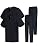 MISEMIYA Peelingi medyczne Uniseks Pack of 2 Sets - Uniforms Scrub Set Unisex Bz-2-6801-6802