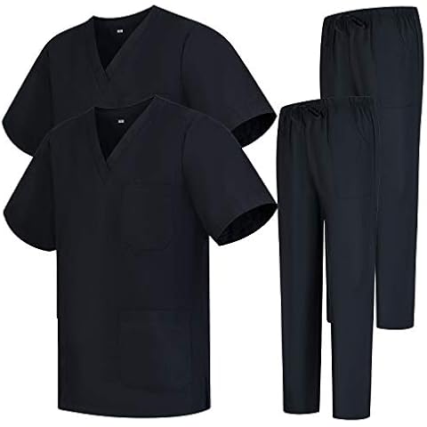 MISEMIYA Unisex Medical Scrub Set Cover