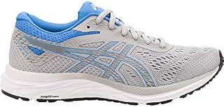 ASICS Women's Gel-Excite 6 Running Shoes, 7.5M, MID Grey/Blue Coast
