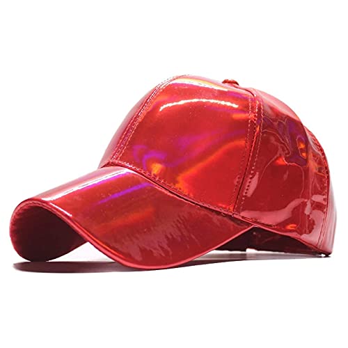 Gorra de béisbol reflectante arco iris para destacar con estilo en la noche 1