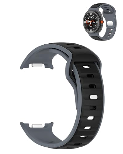 Image of Bands for Samsung Watch 8 Smartwatch,Sport quick-release Silicone Band for Samsung Watch 8,Soft Lightweight & Ventilated Comfort Replacement Smartwatch Strap,Adjustable Wristband