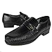 Shuanghao Michael J Erwachsener Kind Lederschuhe Billie Jean Halloween Disco Dance Lederschuhe Michael J Cosplay Kostüm Raum Schiebe Schritt Leder Schuhe (41 EU)