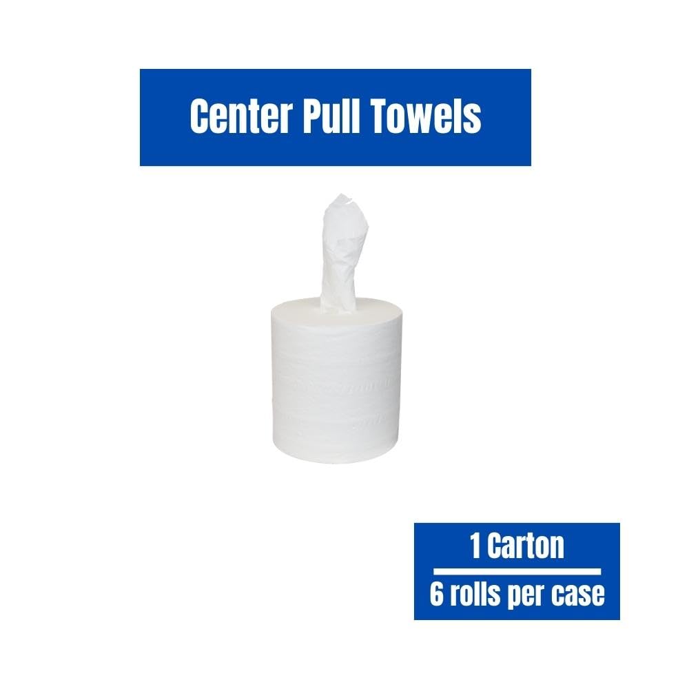 Cascades® For Tandem® 1-Ply Paper Towels, 100% Recycled, Natural, 775' Per Roll, Pack Of 6 Rolls