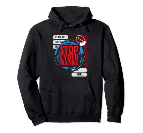 Stoppen Sie Cyber-Mobbing, wählen Sie Freundlichkeit, Anti-Mobbing Pullover Hoodie