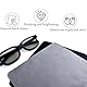 MEXRUMI 4 Stück Mikrofaser Brillenputztuch Mikrofasertuch Brillenqualität Brillenputztuch Handy Und Kamera Putztuch 15 X 15 Cm (4 Farben)