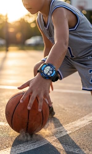 Image of V2A NOVA-X 2930 Digital Watch for Boys | Colour Pop Sports Design | Active Everyday Watch for Kids with Digital Display, Backlight & 50M Water Resistance