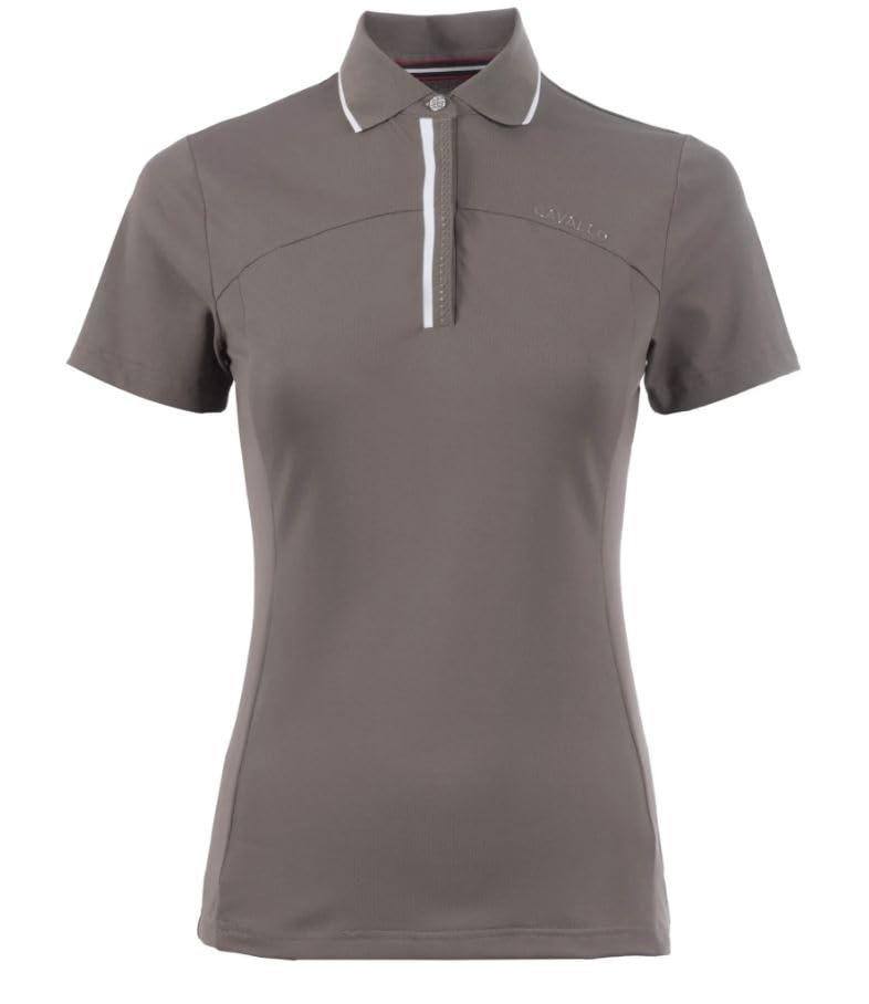Cavallo Pique Polo Shirt Damen Sepia Olive Sportswear FS 2024