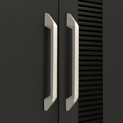 Image of Plantex Cabinet Handle /Kitchen Cabinet Door Handle /Wardrobe /224 mm Cupboard Handle /Door Pull-Push Handle for Home /Office - Pack of 2 (Satin)