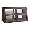 zyr Küchenaufsatzschrank Kabinett Massivholz Teekanne Display Schrank Tee Teile Staubfest Lagerschrank Regale Kosmetische Utensilien Kaffeeschrank