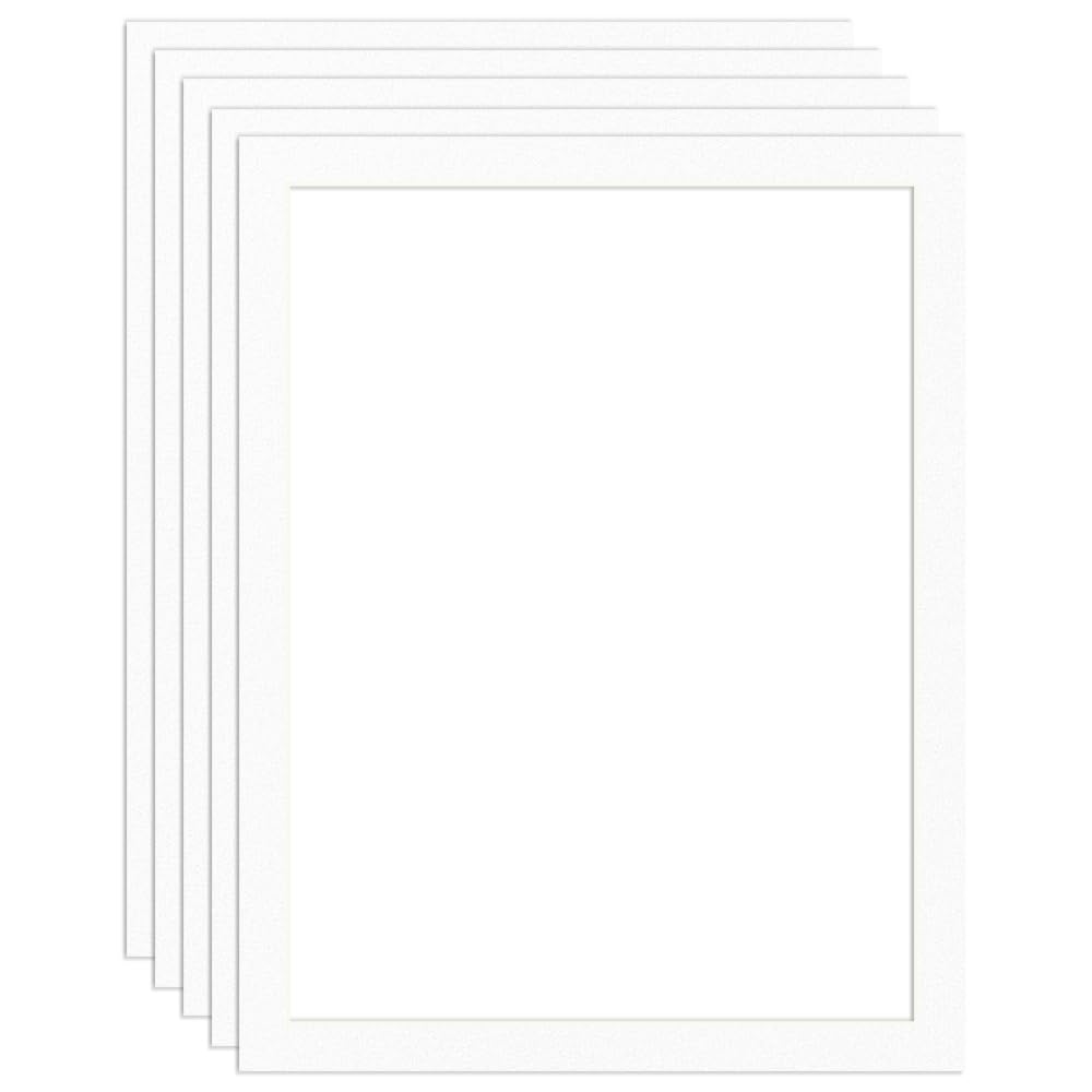 Procut Global White 90x70cm Picture Mounts - Fits 80x60cm Photo Size โ image 1