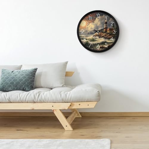 Horloge murale numérique à piles pour en finir avec le tic-tac - 5