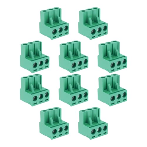Connecteurs bornier PCB 5,08 mm à 3 broches pour fil d'alimentation AudioControl lot de 10 fiches