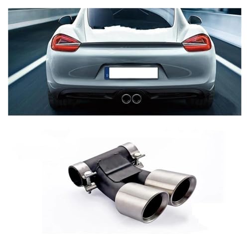 Embout d'échappement double pour sublimer votre Boxster 718 ou Cayman 981 987