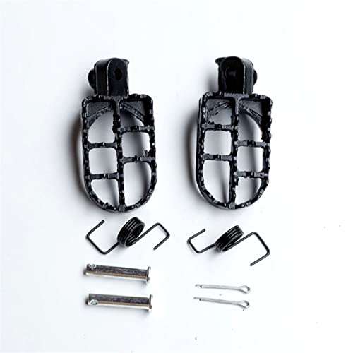 Pegs Zubehör Motorrad Fußstütze Fußraste Ruht Pedal Für Suzuki RMZ250 RMZ450 RMX450Z RM-Z250 RM-Z450 RM-Z RMZ 250 450 RMX 450Z RMX450 Z(Nero)
