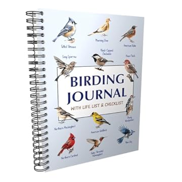 bird watching journal with checklist