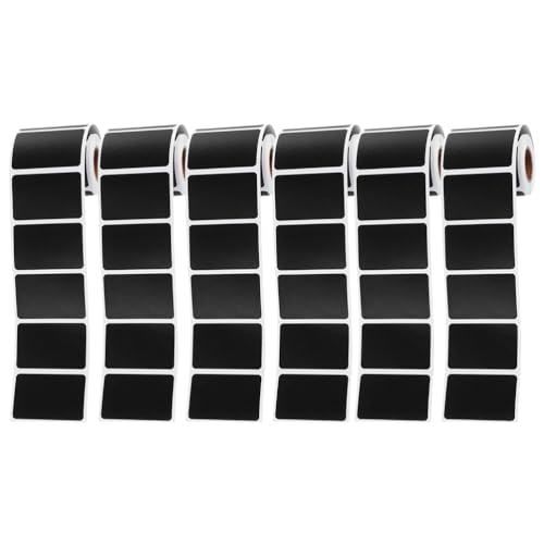 Étiquettes pour bocaux épices autocollantes amovibles lot organisation de cuisine noir
