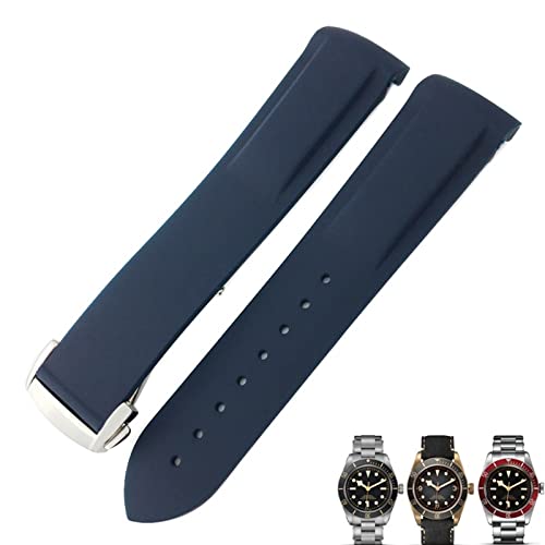 Fermoir de montre boucle pliante 22 mm en acier inoxydable poli