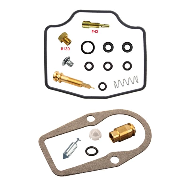 Kit de reparación de carburador para XT550 1982 con junta y aguja flotador