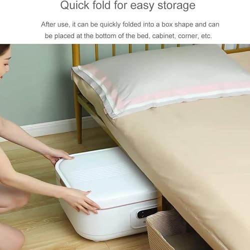 Hanging Garment Steamer with clothes ready to use