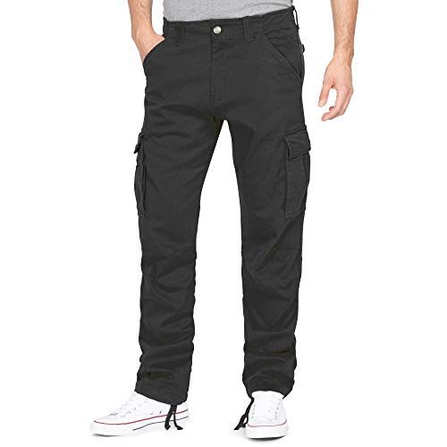 Preisvergleich Produktbild Finchman F1001E Herren Cargo Hose Schwarz W36 L32