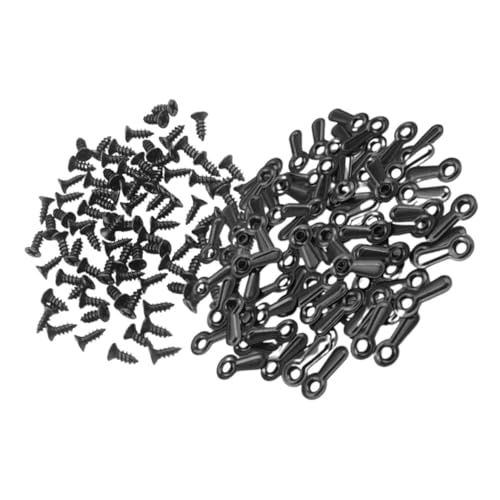 Image of 100pcs Photo Frame Hardware Clips with Screws Versatile Picture Frame Backing Clips for Easy Hanging for Various and Styles