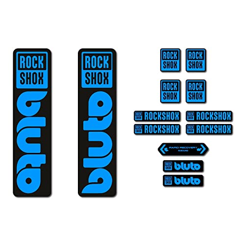 Adesivi compatibili con forcella bici Rock Shox