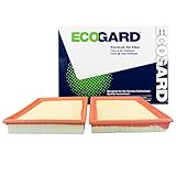 ECOGARD XA11551 Premium Engine Air Filter Fits 2017-2025 Jaguar F-Pace, 2018-2025 Land Rover Range Rover Velar, 2016-2020 Jaguar XF, 2016-2019 XE, Left and Right