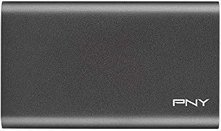 PNY ELITE - Solid state drive - 240 GB - external (portable) - USB 3.0 - black