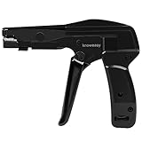 Knoweasy Cable Tie Gun and Cable Tie Tool- Fastening and Flush Cutting Tool with Steel Handle Zip Ti