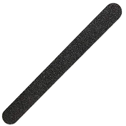 Pana (Grit: 80 x 80, Pack of 10 Pieces) USA Professional Black Round Emery Board Nail Files