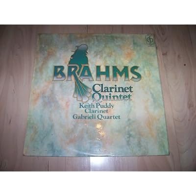 CFP 152 KEITH PUDDY Brahms Clarinet Quintet LP