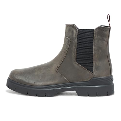 HUGO Men's Side Zip Lace Up Boot Fashion2
