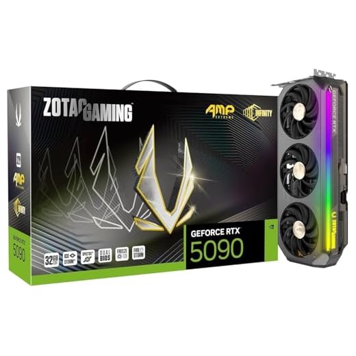 ZOTAC Gaming GeForce RTX 5090 AMP Extreme Infinity 32GB GDDR7 Reflex 2 RTX AI DLSS4