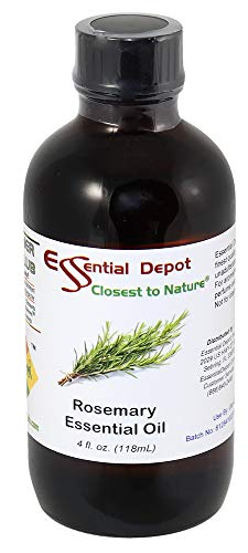 Aceite Esencial de Romero en Botella Ámbar 4 oz