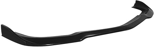 Miniatura 4 de Labio de parachoques delantero compatible con Dodge Charger SRT8 2012-2014, estilo IKON negro PU acabado de labio delantero bajo alerón de barbilla