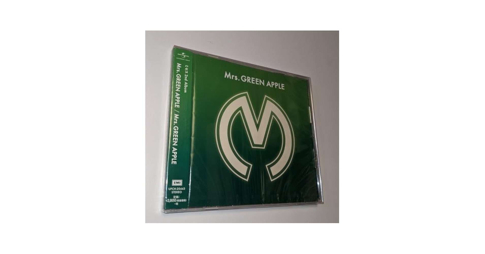 帯付き Mrs. GREEN APPLE 2nd album Mrs. GREEN APPLE 2ndアルバム - どこまでいってもプログラマ