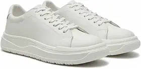 Tenis Casual Masculino Polo London Club, Cano Baixo Couro Confort Premium