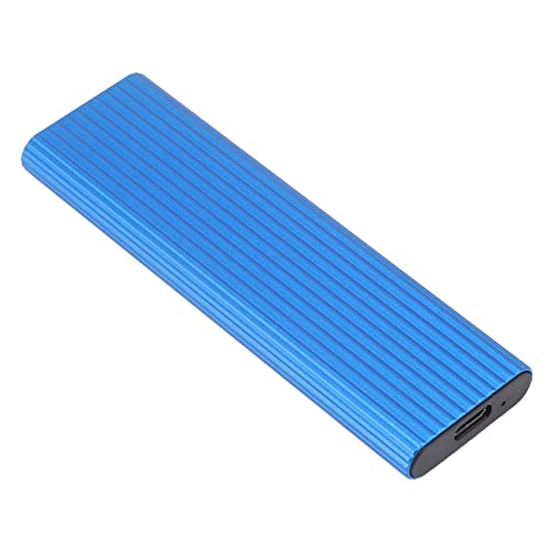 Caja externa M.2 SSD Adaptador USB C 3.1 de aluminio azul miniatura 6